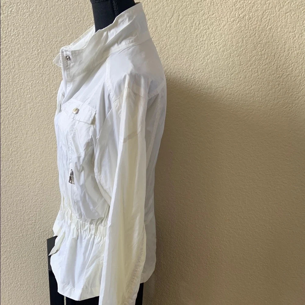 NWT Marc New York White Water Resistant Cinch Waist Utility Jacket L